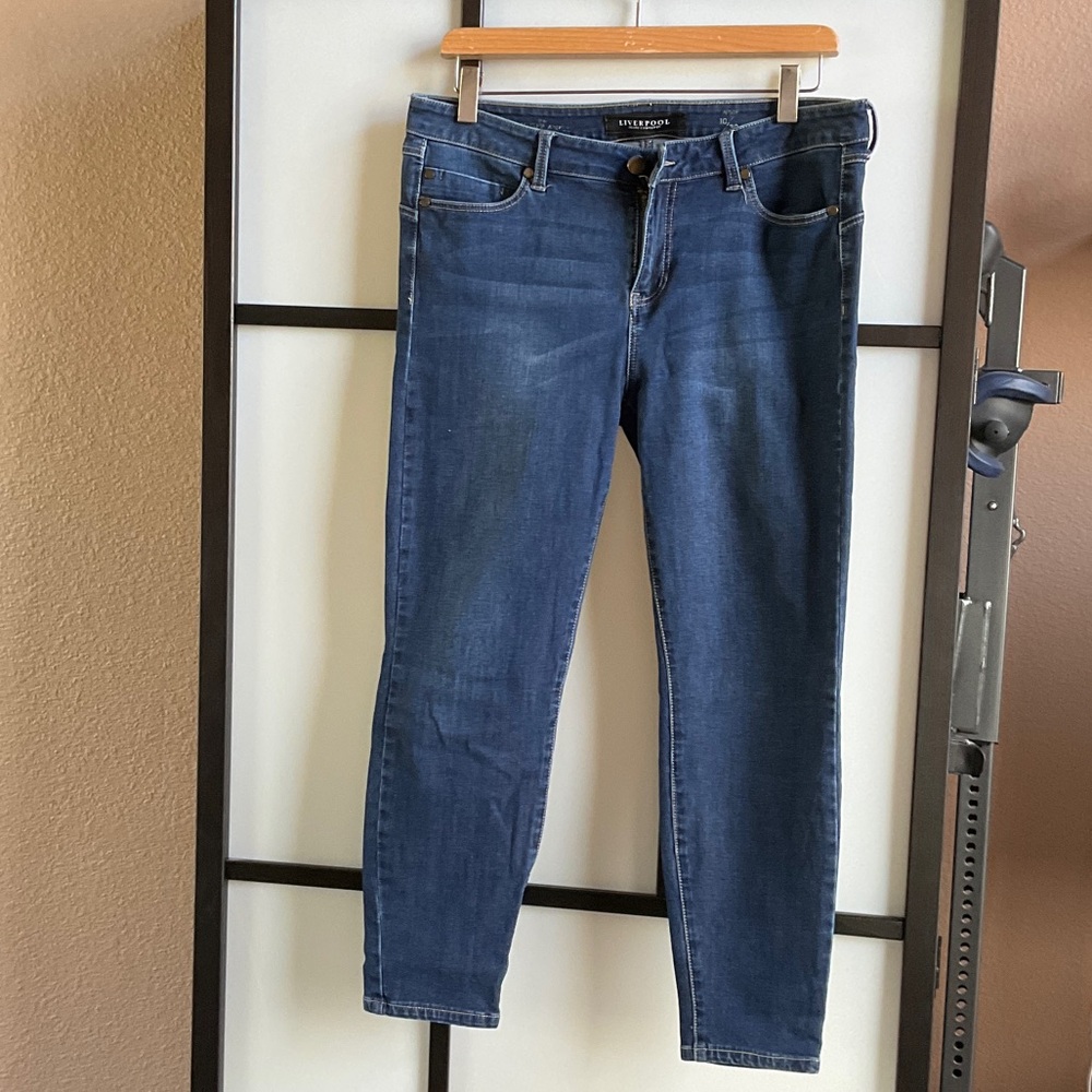 Liverpool Hugger Ankle Jeans